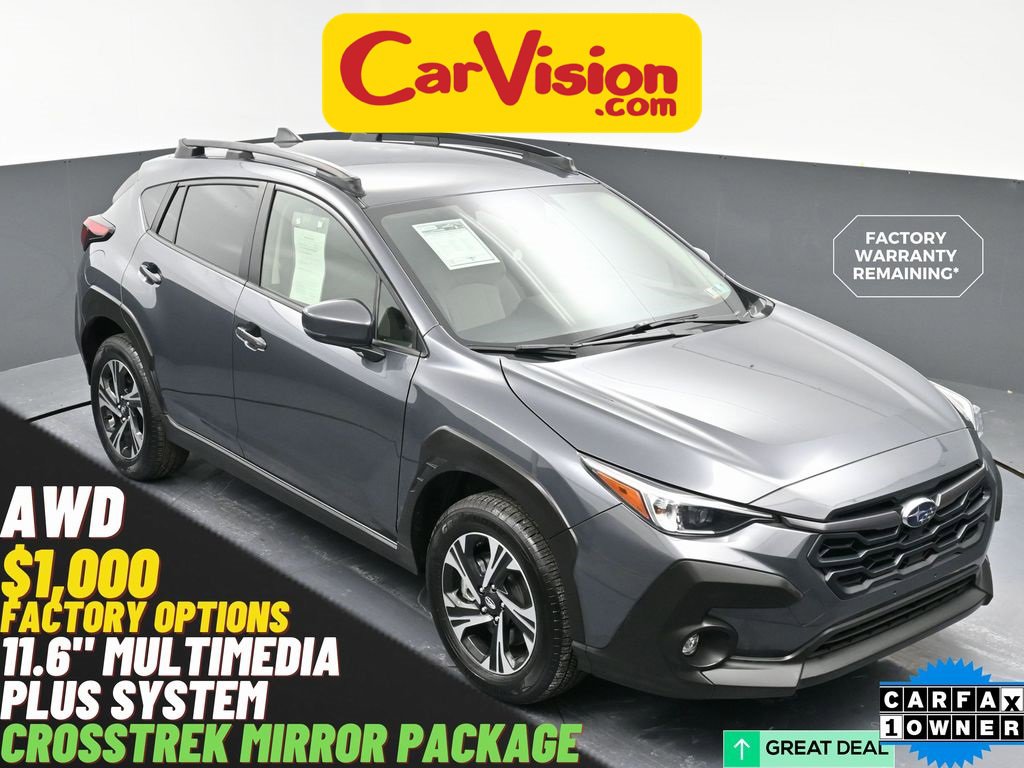 Used 2024 Subaru Crosstrek 2.0i Premium w/ Crosstrek Mirror Package video 1