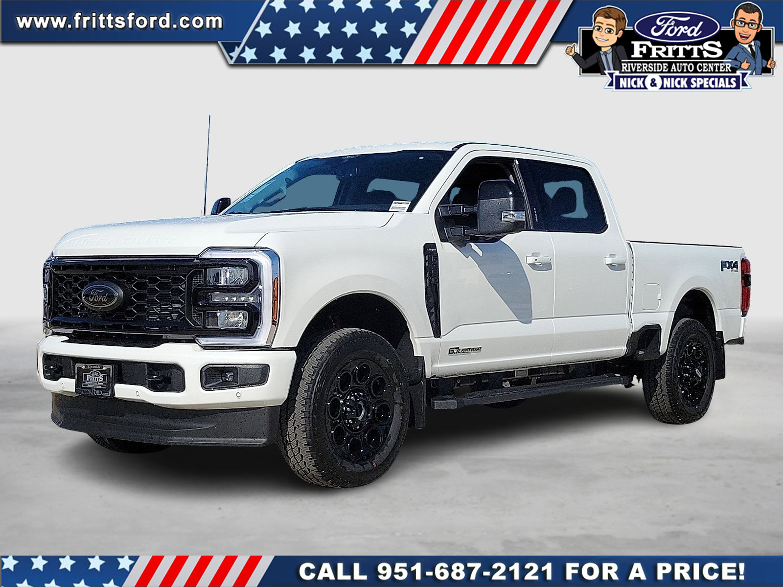 New 2026 Ford F350 Lariat w/ Black Appearance Package image 1