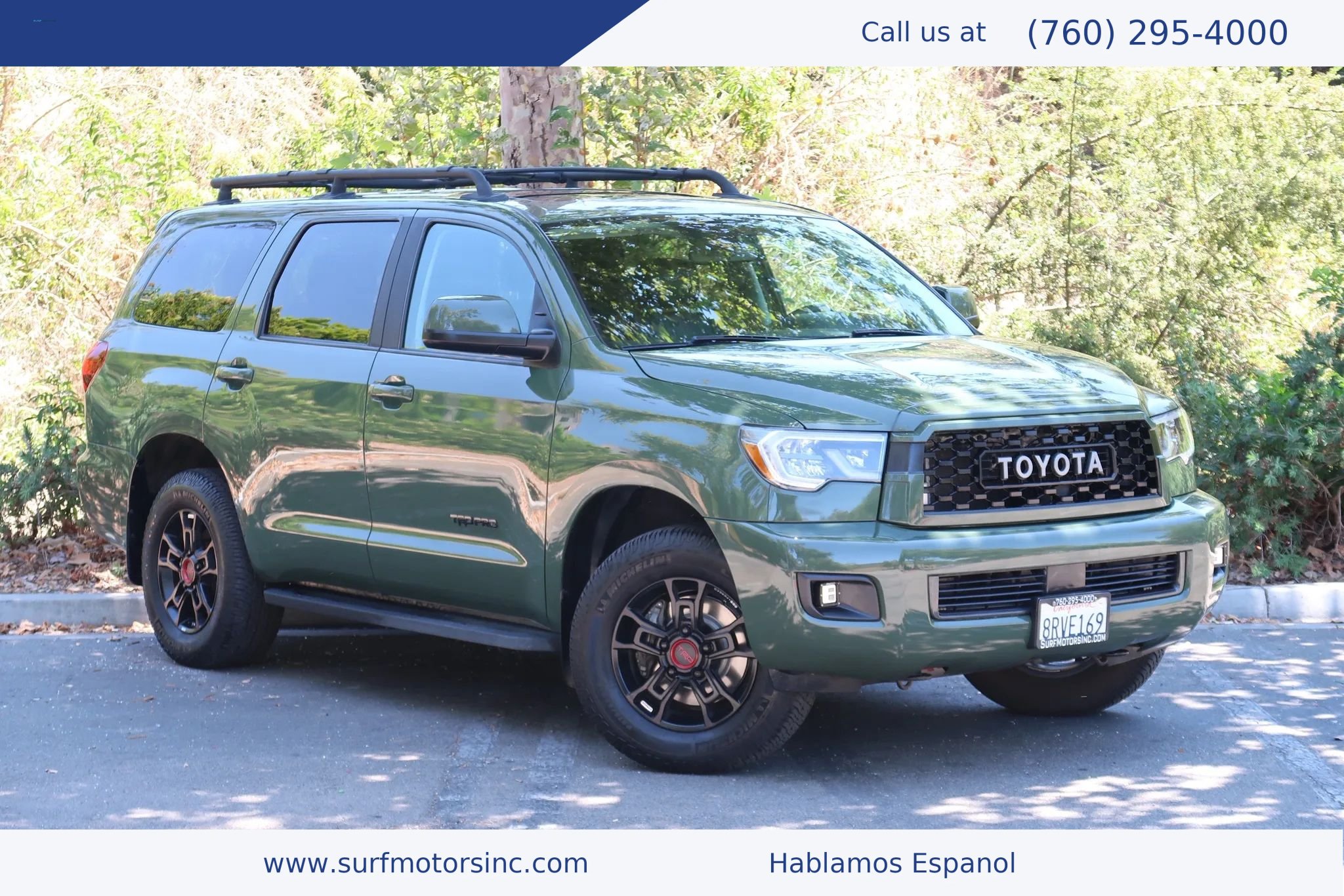 Used 2020 Toyota Sequoia TRD Pro AWD/4WD image 1