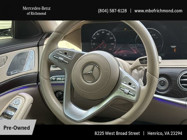 Certified 2020 Mercedes-Benz S 560 Sedan w/ AMG Line Exterior image 20