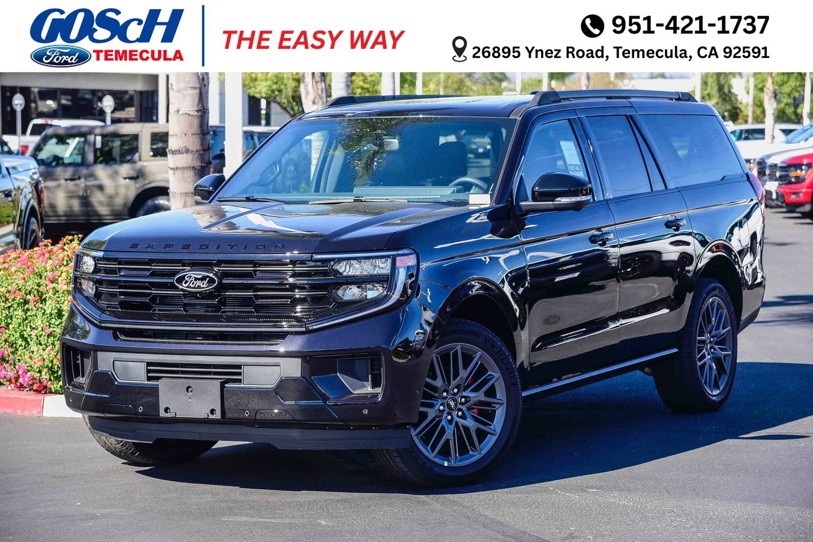 New 2025 Ford Expedition Max Platinum w/ Stealth Performance Package