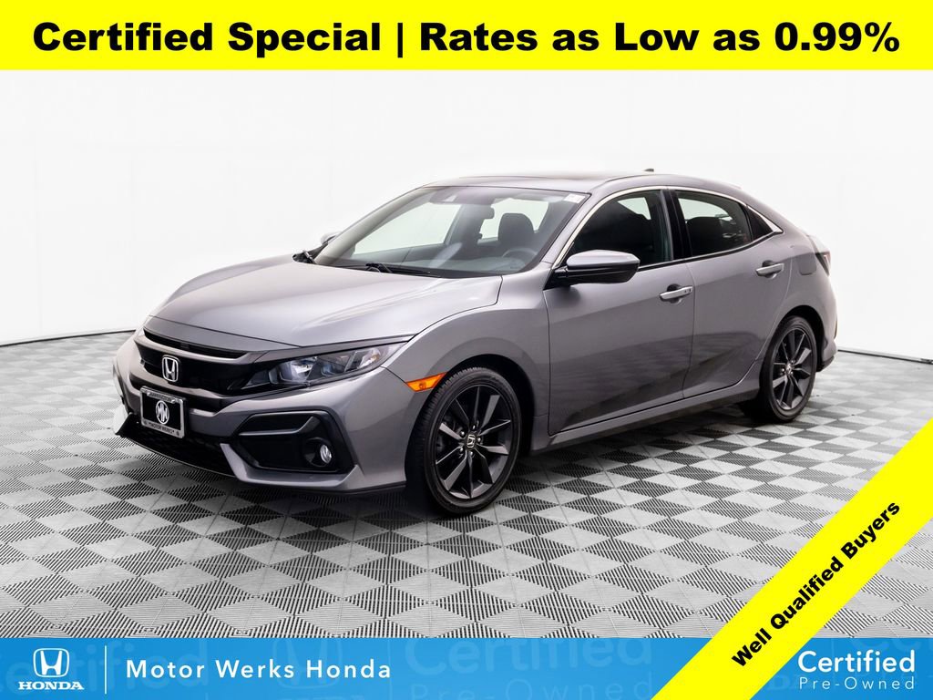 Certified 2021 Honda Civic EX image 1