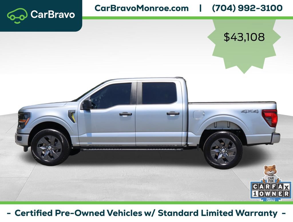 Used 2025 Ford F150 STX w/ Equipment Group 200A AWD/4WD image 2