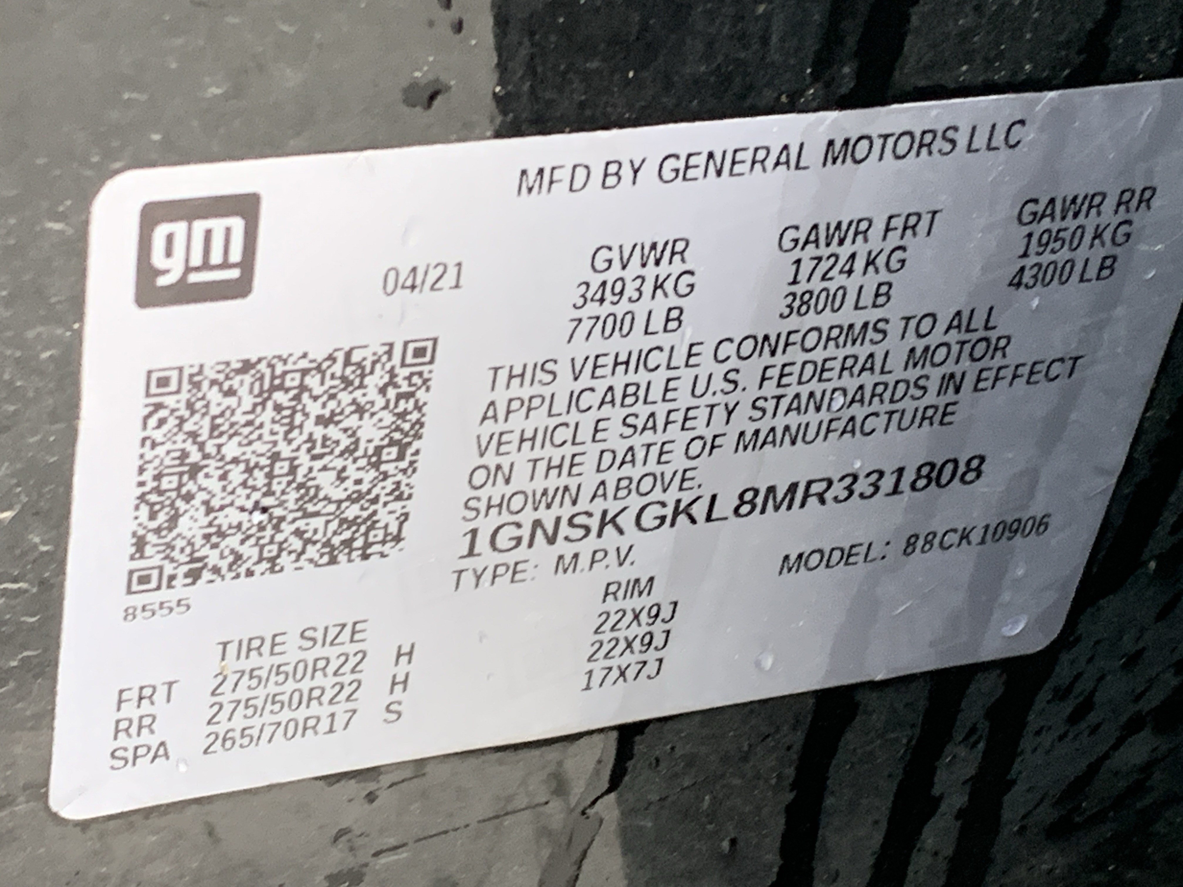 Used 2021 Chevrolet Suburban High Country AWD/4WD image 34