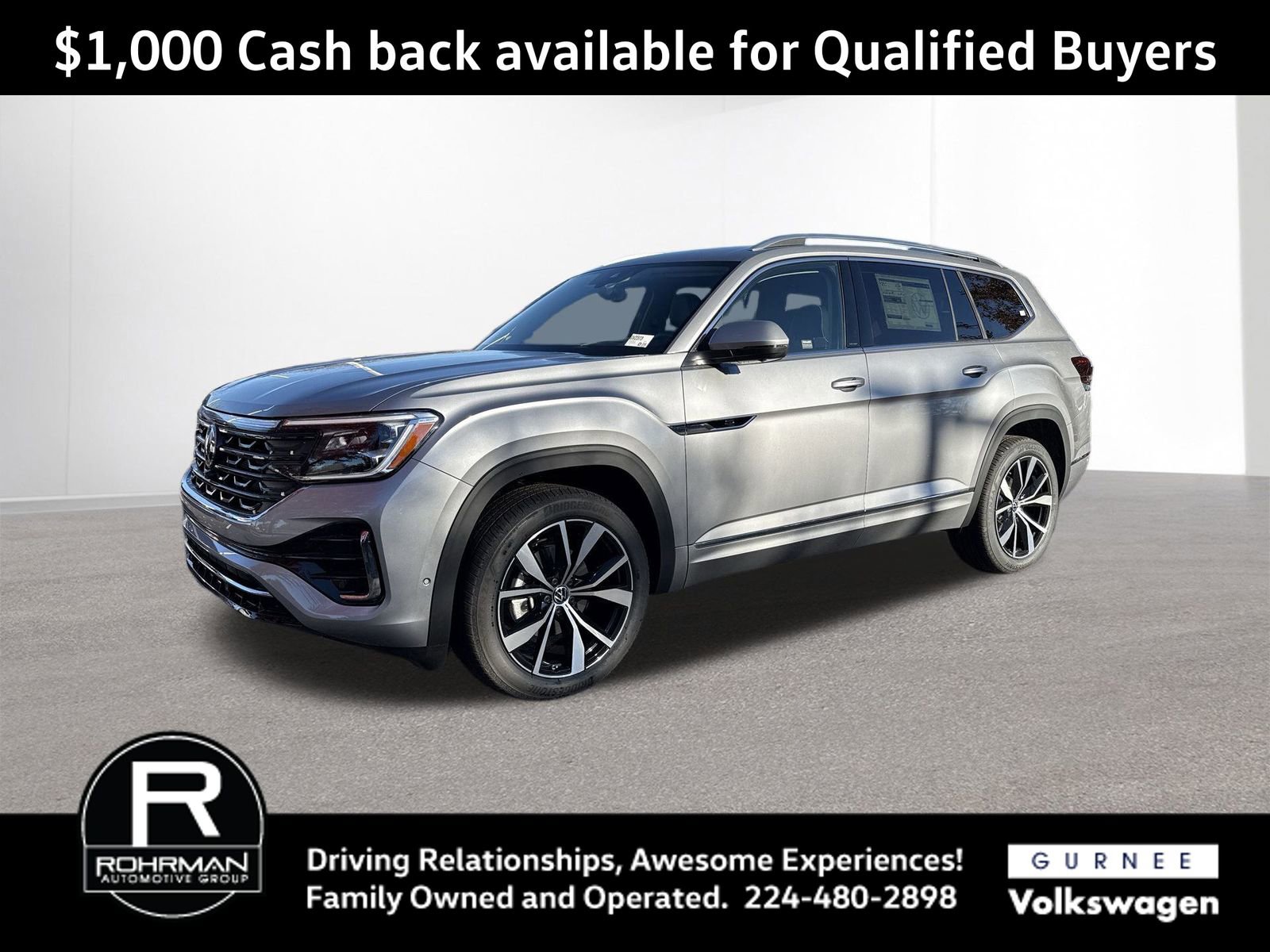 New 2026 Volkswagen Atlas SEL Premium R-Line image 1