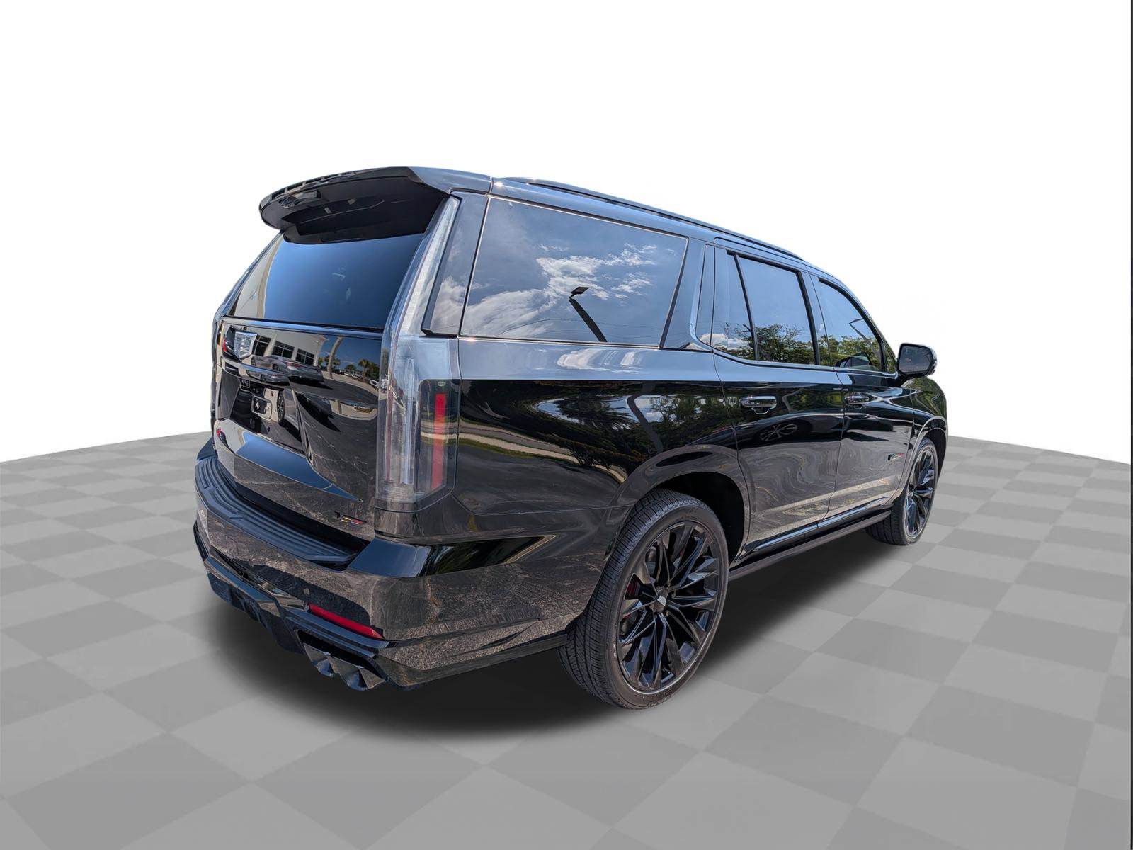 Certified 2025 Cadillac Escalade V w/ LPO, ONYX Package AWD/4WD image 4