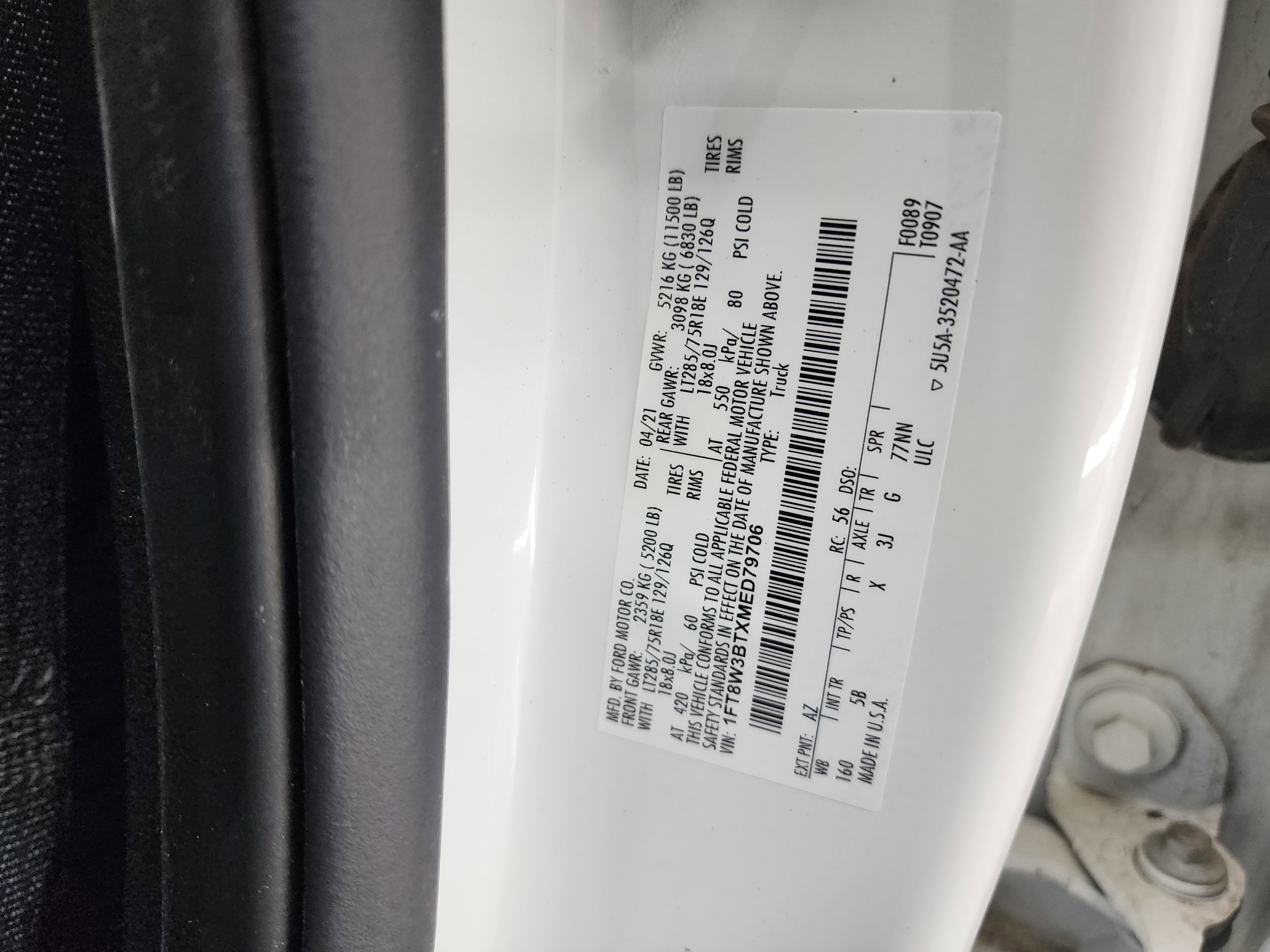 Used 2021 Ford F350 Lariat image 60