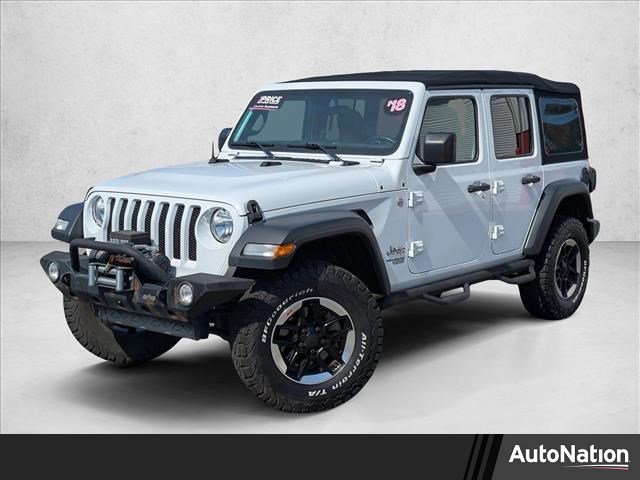 Used 2018 Jeep Wrangler Unlimited Sport S AWD/4WD image 1
