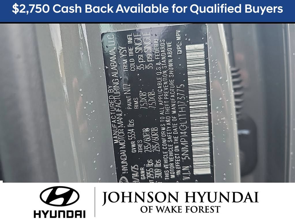 New 2026 Hyundai Santa Fe SE FWD image 50