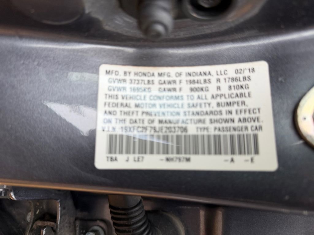 Used 2018 Honda Civic EX image 31