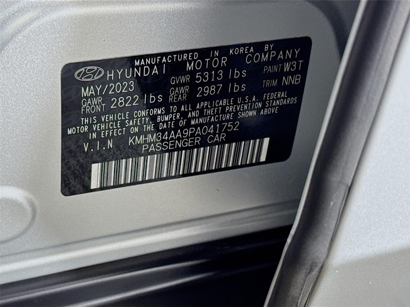 Certified 2023 Hyundai Ioniq 6 SEL w/ Cargo Package RWD image 32