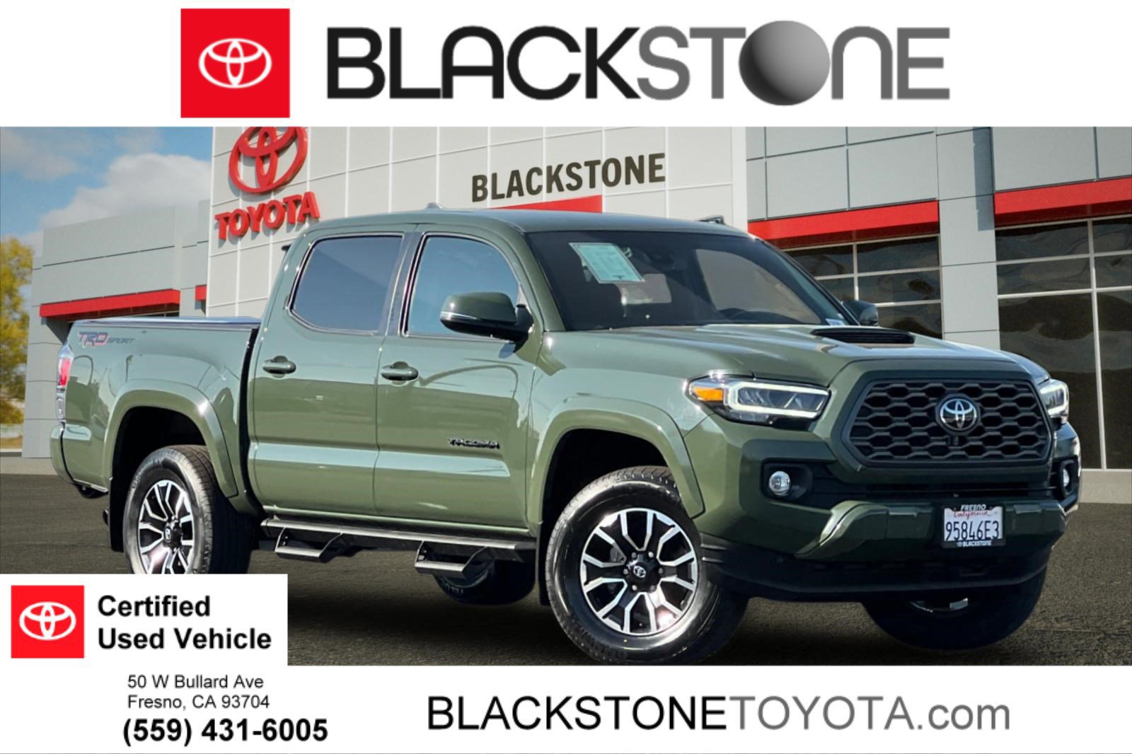 Certified 2022 Toyota Tacoma SR5