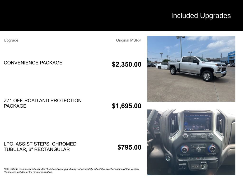 Used 2022 Chevrolet Silverado 2500 LT w/ Convenience Package AWD/4WD image 5