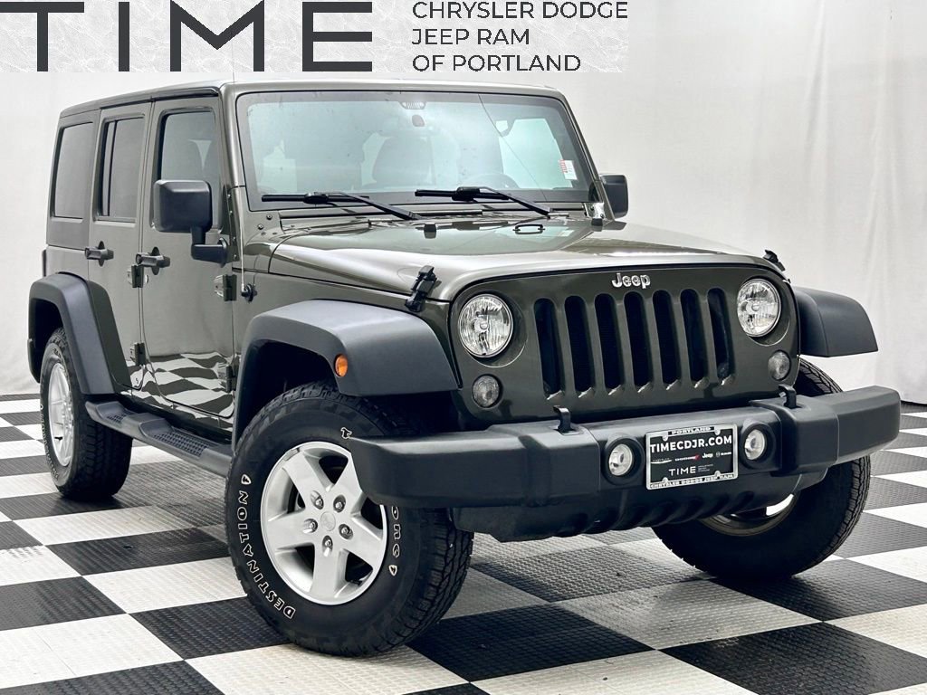 Used 2015 Jeep Wrangler Unlimited Sport w/ Quick Order Package 23S image 1