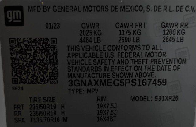 Used 2023 Chevrolet Equinox RS FWD image 40