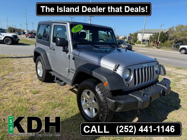 Used 2016 Jeep Wrangler Sport w/ Quick Order Package 24S image 1