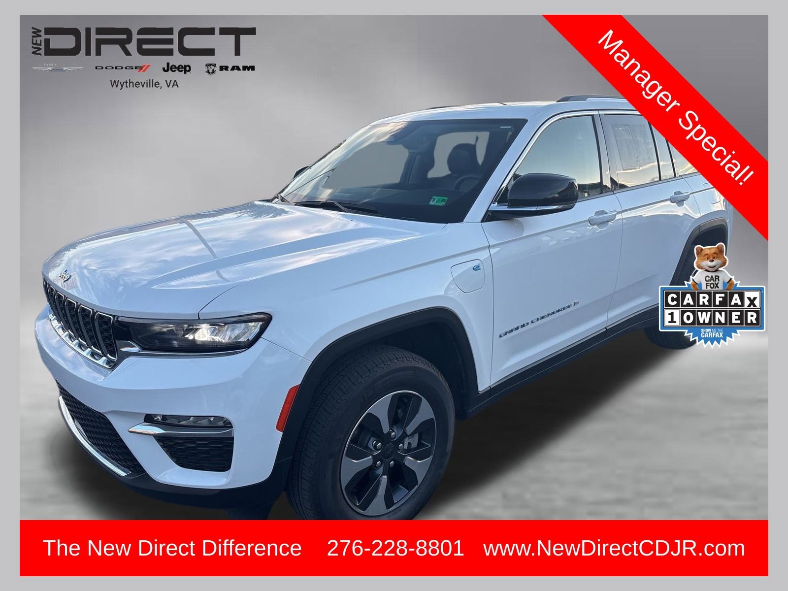 Used 2023 Jeep Grand Cherokee 4WD 4xe image 1