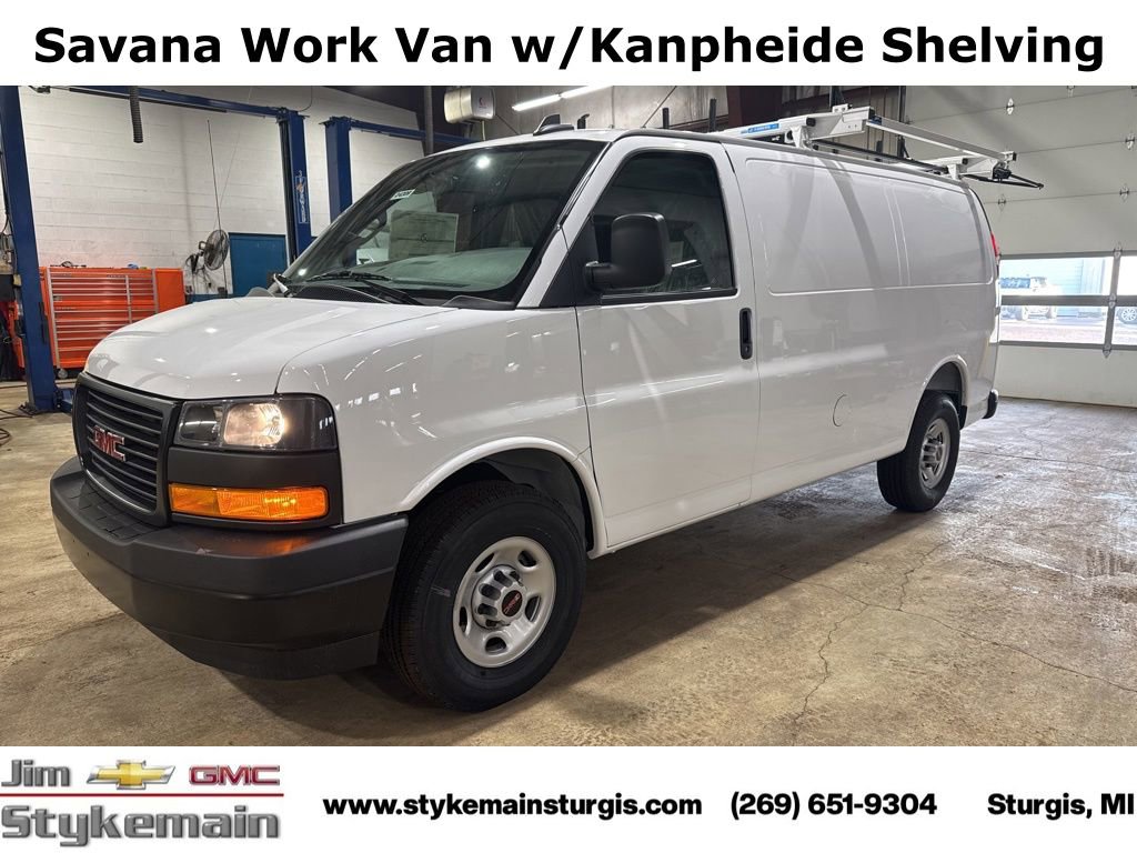 New 2024 GMC Savana 2500 Work Van w/ Driver Convenience Package