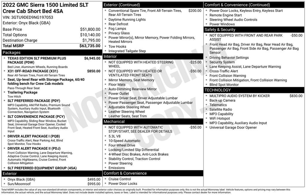Used 2022 GMC Sierra 1500 SLT AWD/4WD image 13