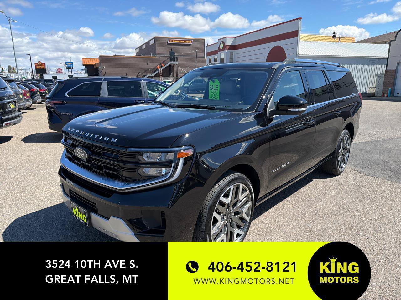 Used 2025 Ford Expedition Max Platinum w/ Platinum Ultimate Package AWD/4WD image 1
