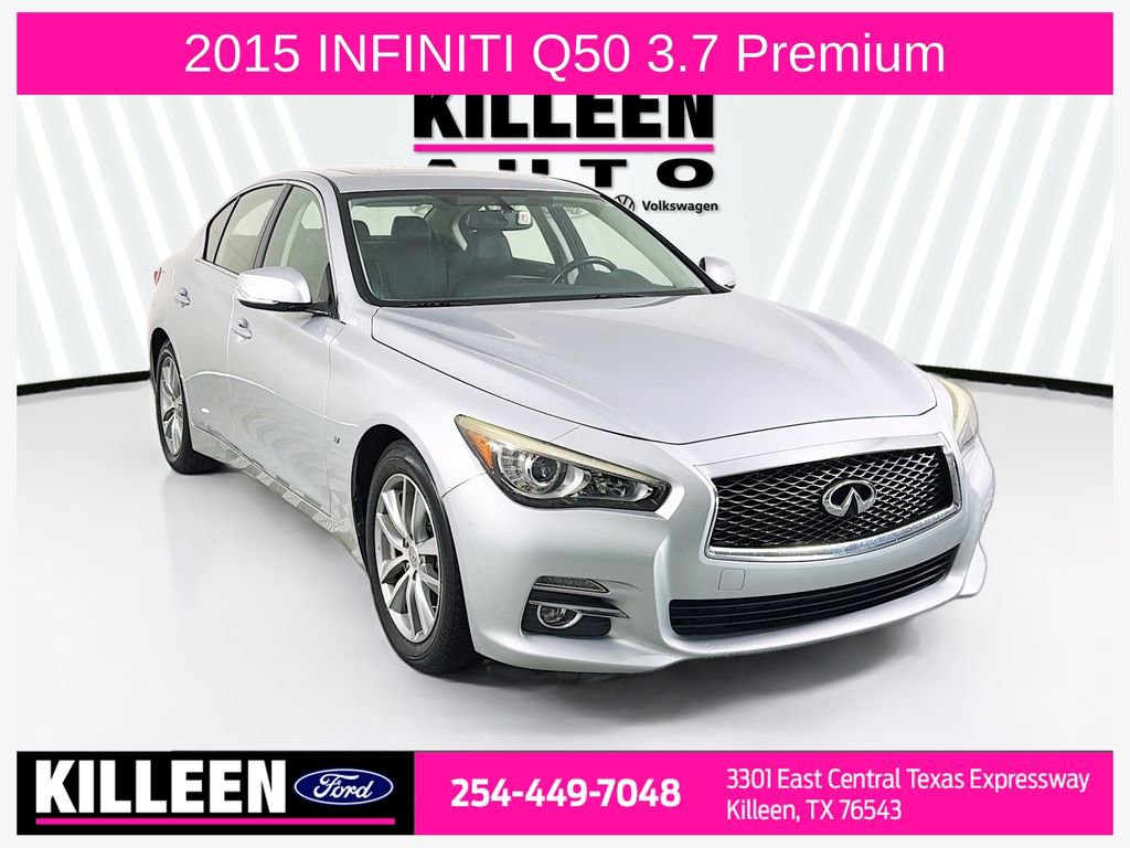 Used 2015 INFINITI Q50 Premium w/ Cargo Package image 1