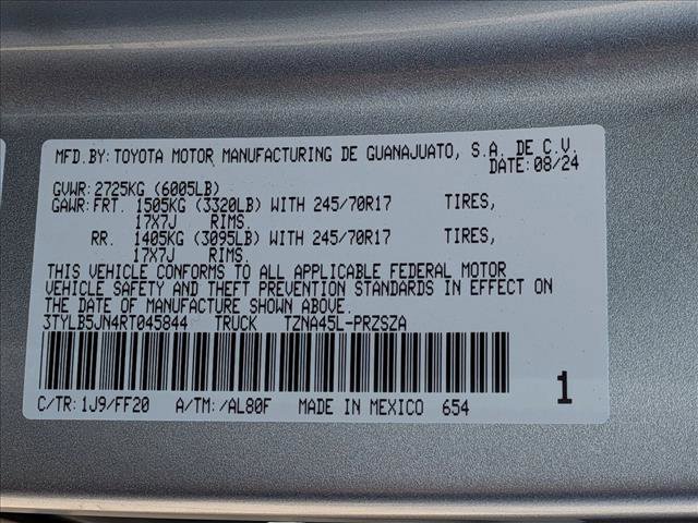 Used 2024 Toyota Tacoma SR5 AWD/4WD image 15