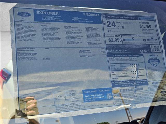New 2026 Ford Explorer Active RWD image 18