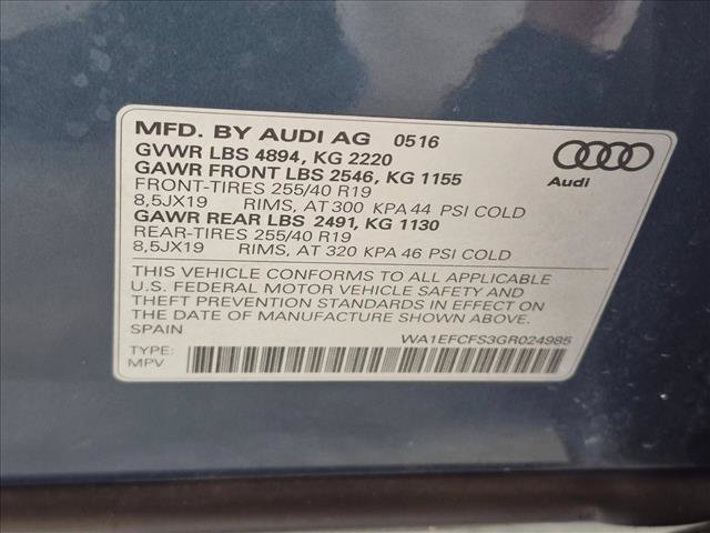 Used 2016 Audi Q3 2.0T Premium Plus w/ Technology Package AWD/4WD image 24