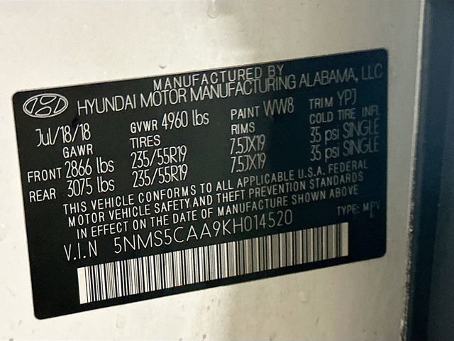 Used 2019 Hyundai Santa Fe Limited image 33