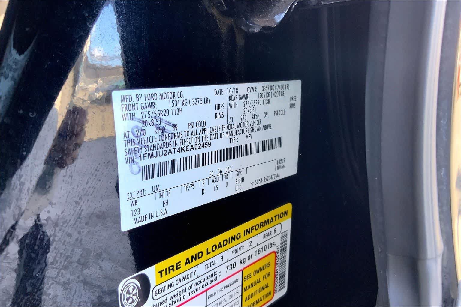 Used 2019 Ford Expedition Limited AWD/4WD image 20