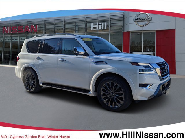 Certified 2023 Nissan Armada Platinum w/ Captain's Chairs Package RWD image 1