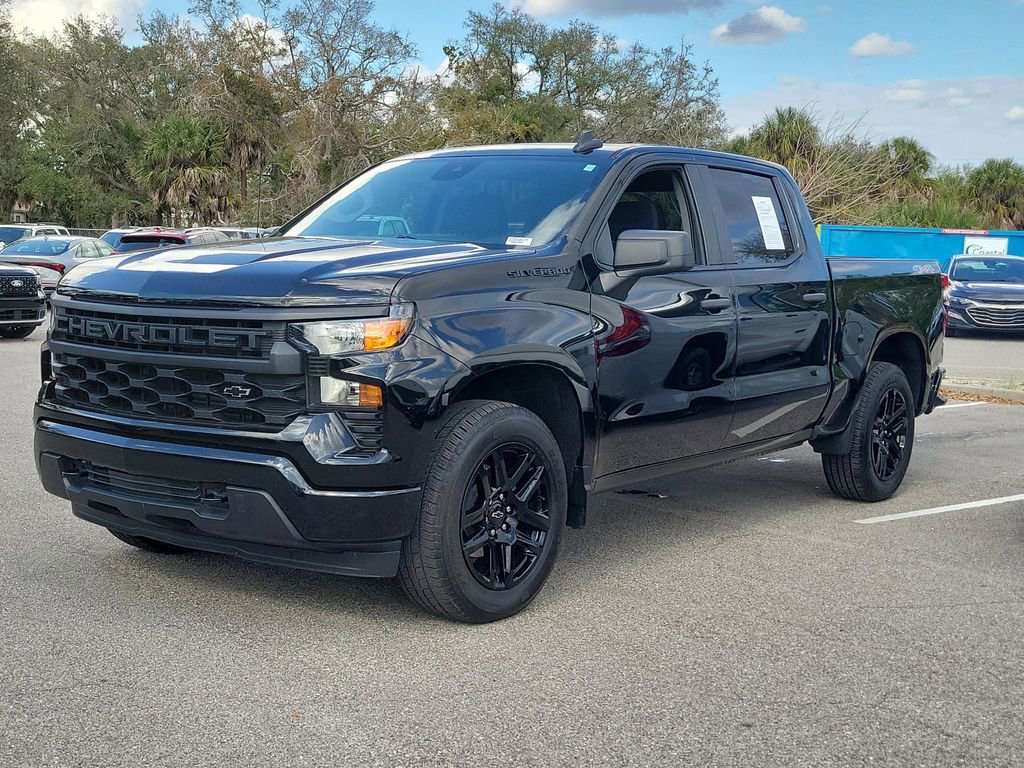 Certified 2023 Chevrolet Silverado 1500 Custom w/ LPO, Dark Essentials Package image 7