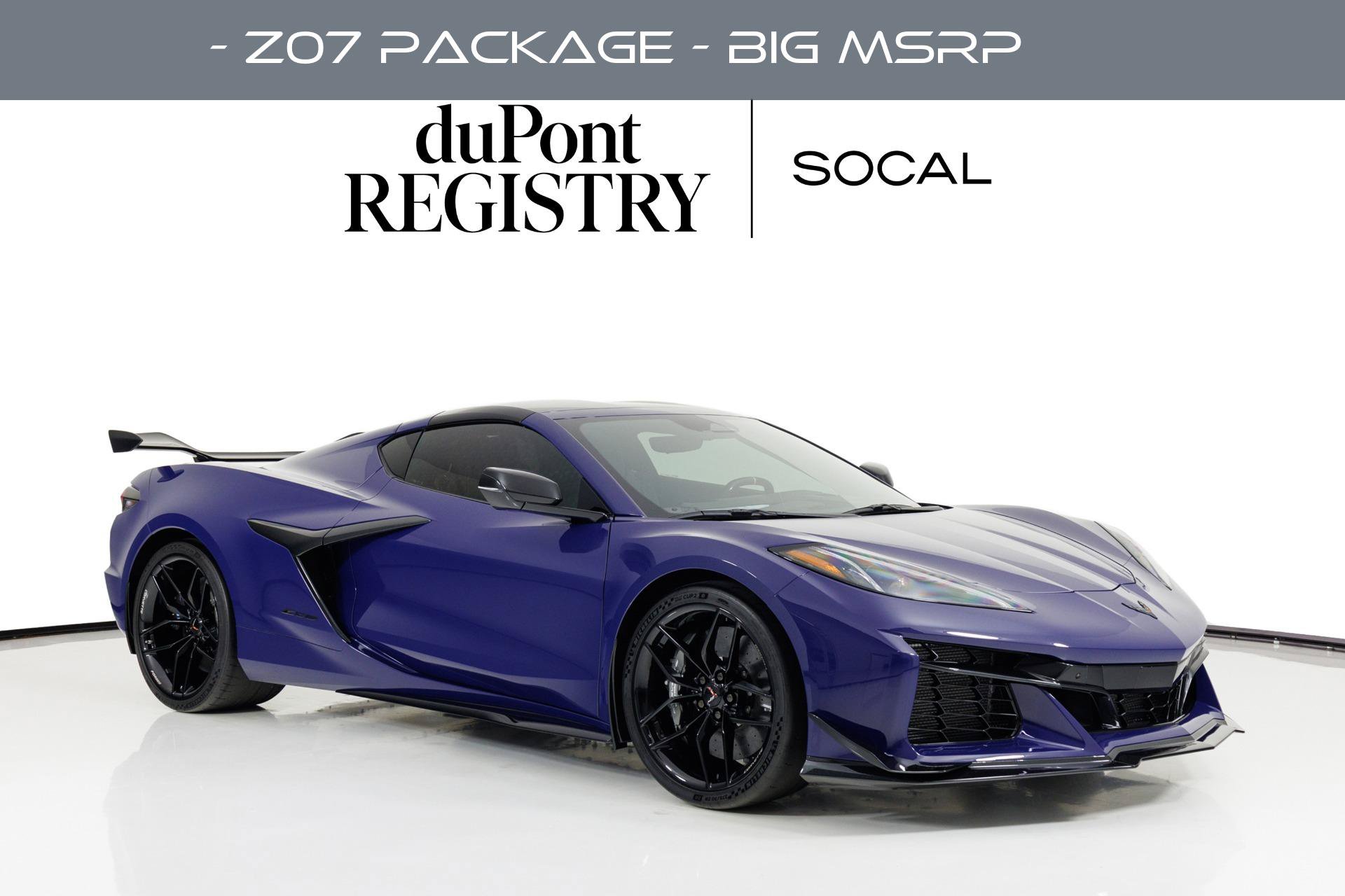 Used 2026 Chevrolet Corvette Z06 w/ Z07 Performance Package RWD image 1