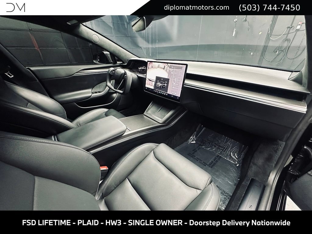 Used 2021 Tesla Model S Plaid AWD/4WD image 18
