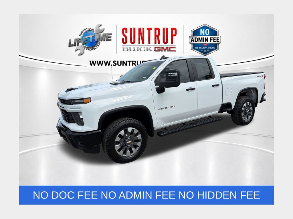 Used 2024 Chevrolet Silverado 2500 Custom w/ Custom Value Package