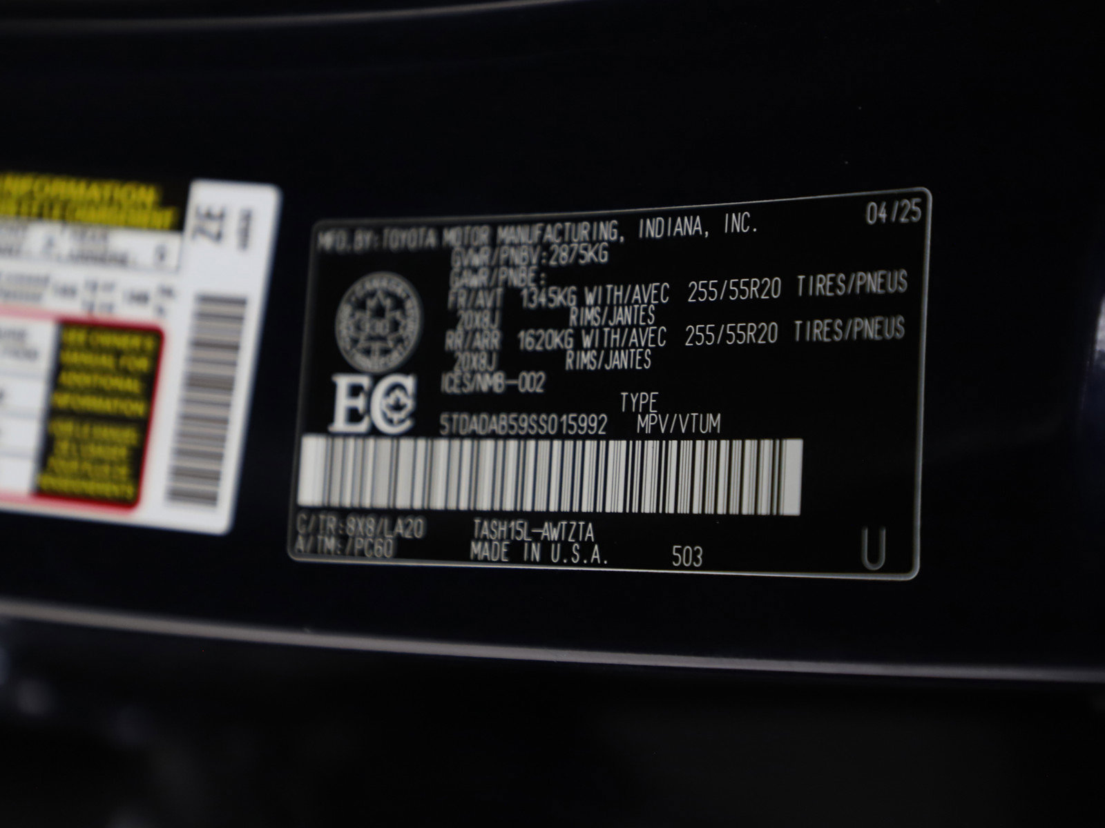 Used 2025 Toyota Grand Highlander AWD Hybrid image 32