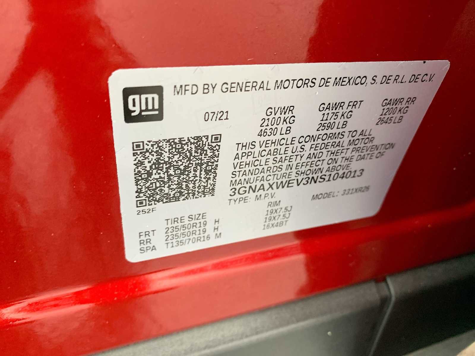 Certified 2022 Chevrolet Equinox RS image 33