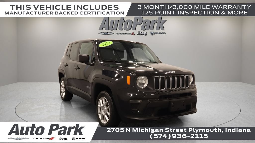 Certified 2023 Jeep Renegade Latitude AWD/4WD image 1