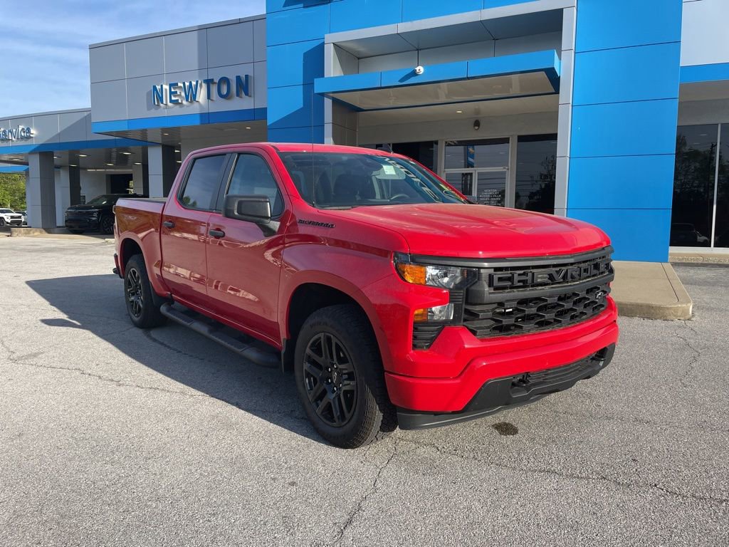 Used 2024 Chevrolet Silverado 1500 Custom w/ Turbomax Blackout Package image 2