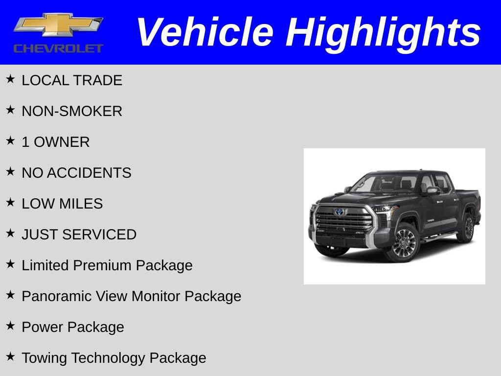 Used 2024 Toyota Tundra Limited AWD/4WD image 2