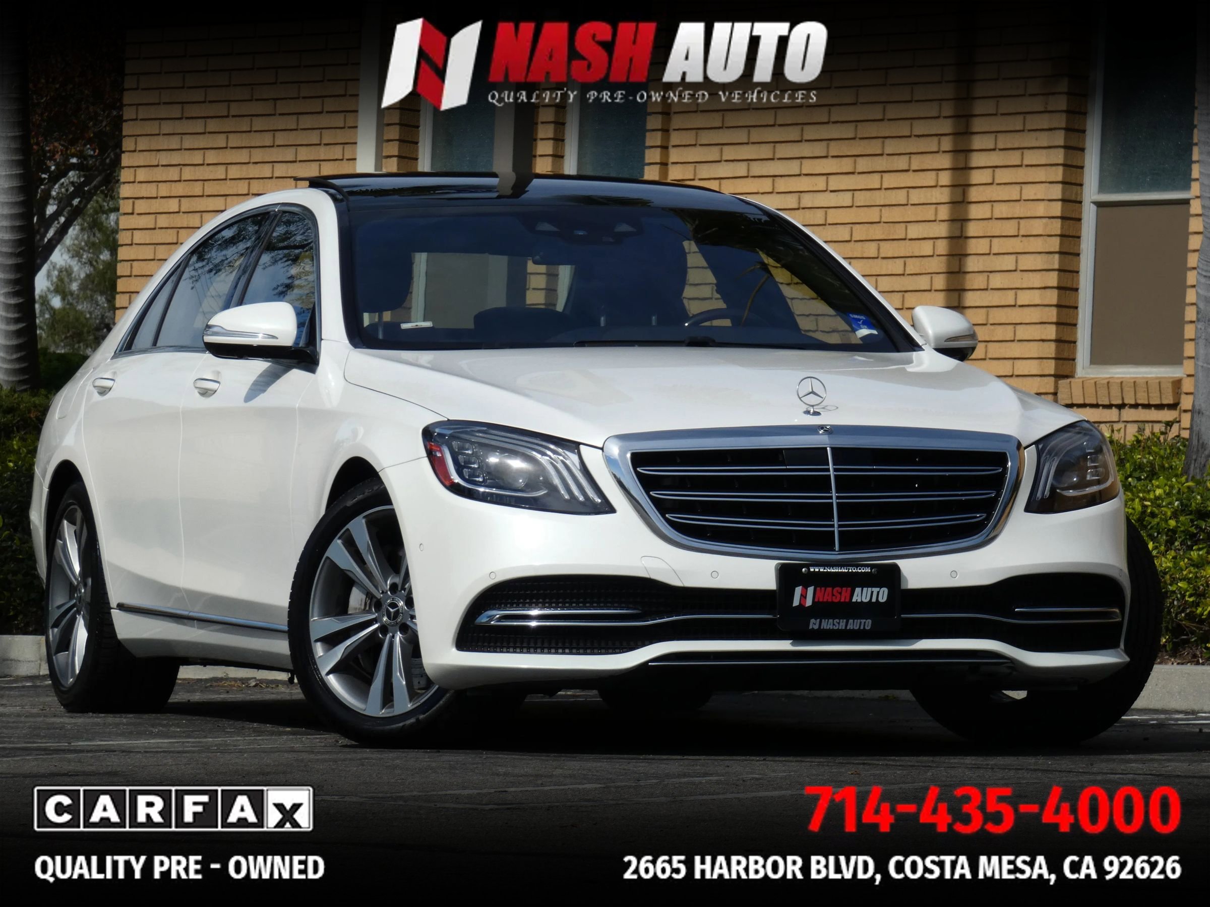 Used 2019 Mercedes-Benz S 450 Sedan image 3