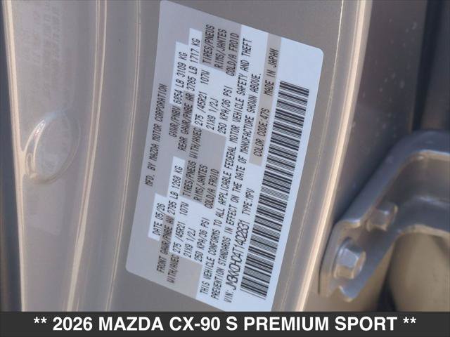 New 2026 MAZDA CX-90 3.3 Turbo S w/ Premium Package AWD/4WD image 15