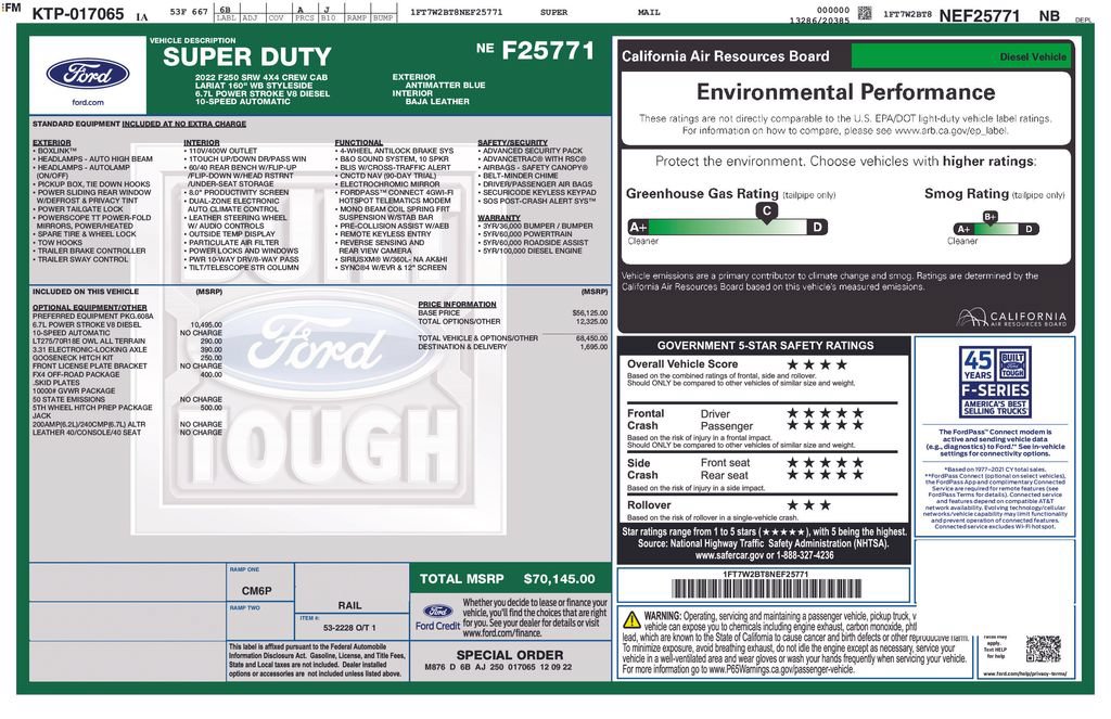 Used 2022 Ford F250 Lariat AWD/4WD image 4