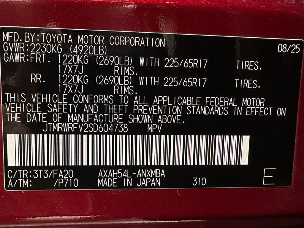 Used 2025 Toyota RAV4 XLE AWD/4WD image 11