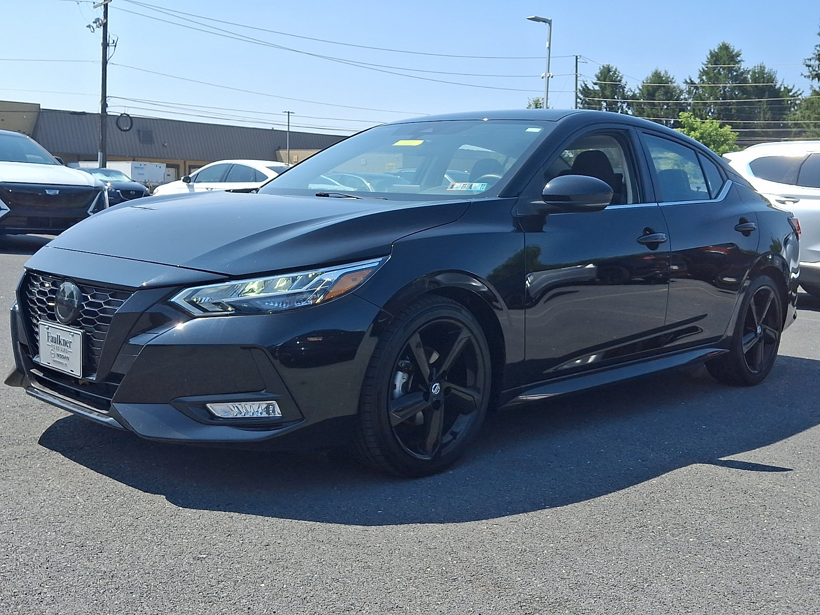 Certified 2023 Nissan Sentra SR w/ Midnight Edition Package FWD image 3