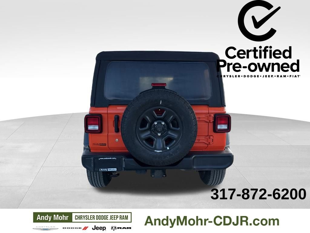 Certified 2018 Jeep Wrangler Unlimited Sport S image 6