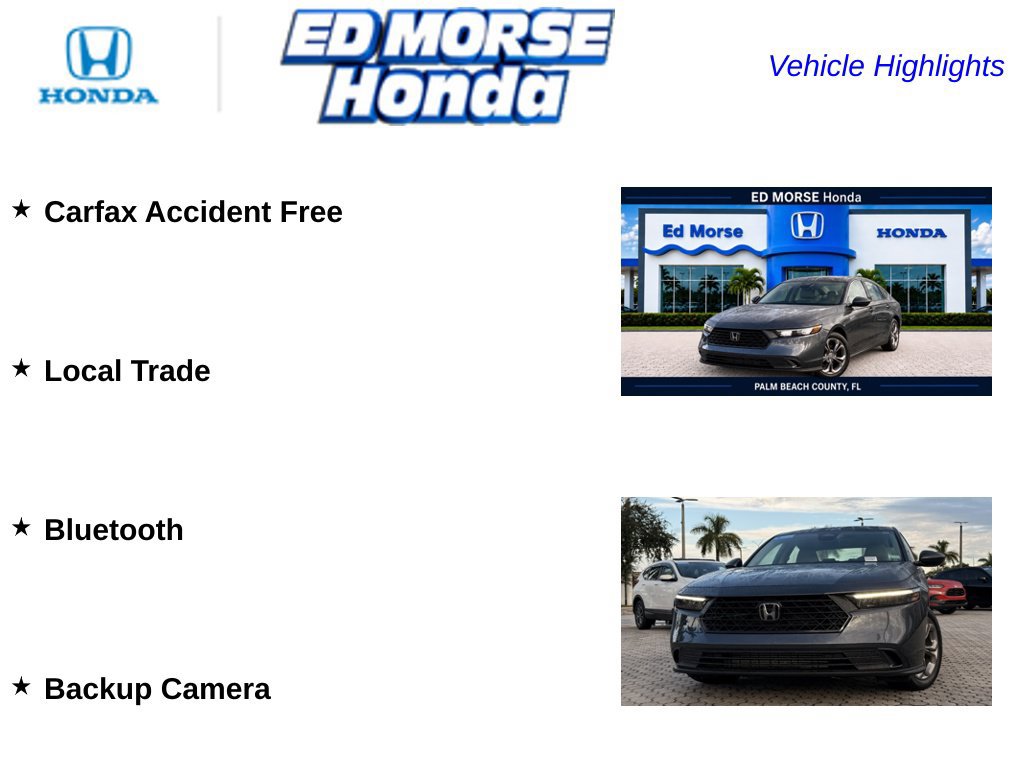 Certified 2024 Honda Accord EX image 6