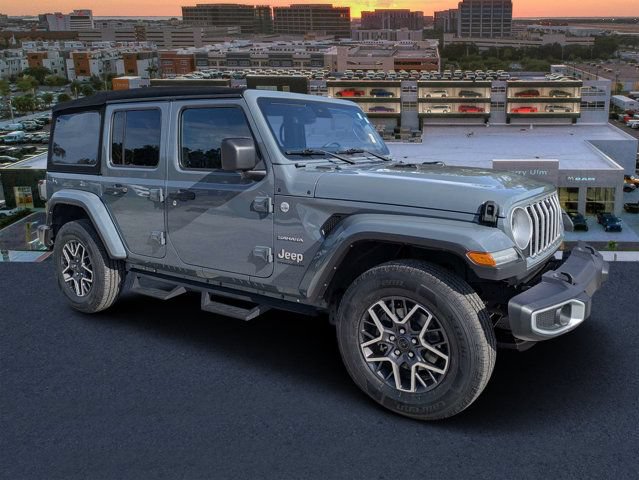 Used 2024 Jeep Wrangler Unlimited Sahara w/ Technology Group AWD/4WD image 1