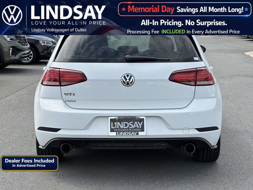 Used 2018 Volkswagen GTI SE w/ SE Leather Package FWD image 6