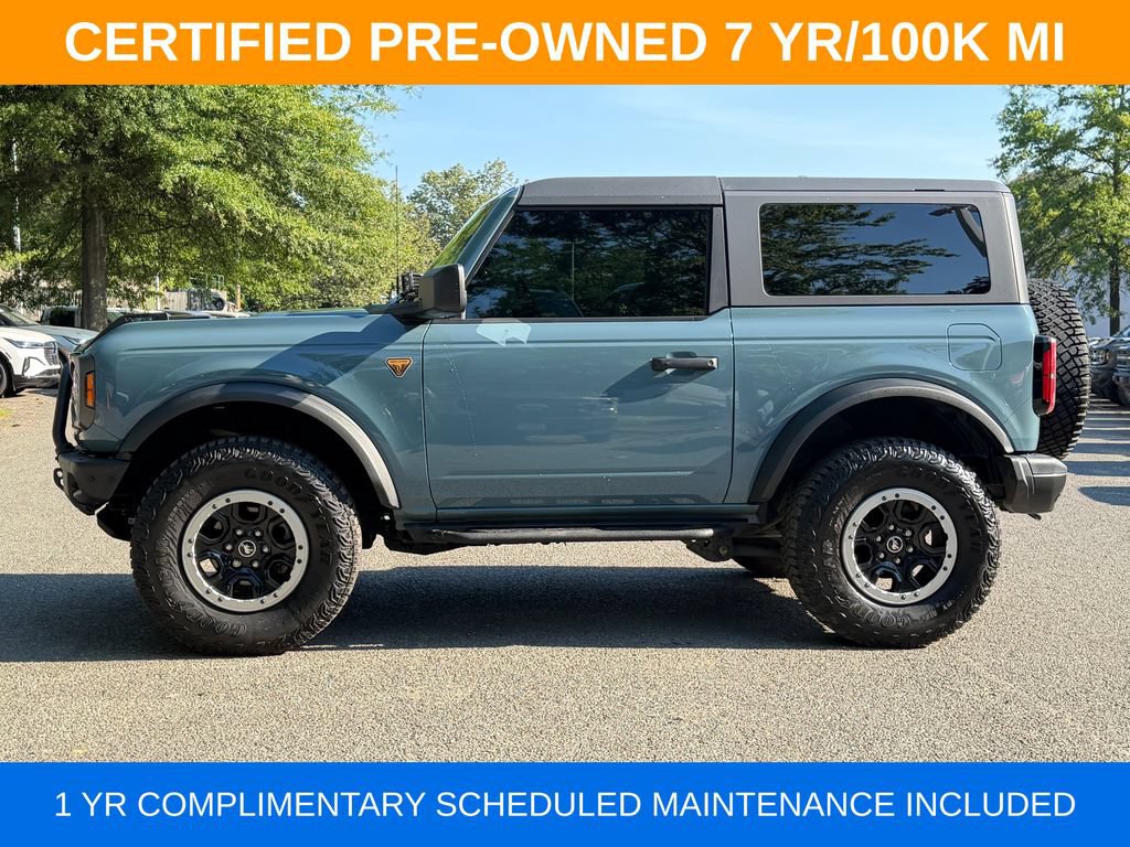 Used 2022 Ford Bronco Badlands w/ Sasquatch Package AWD/4WD image 3